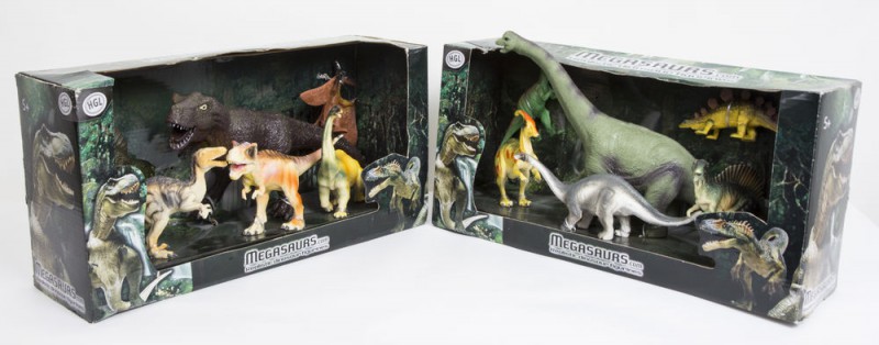 Игровой набор из 6 фигурок динозавров  